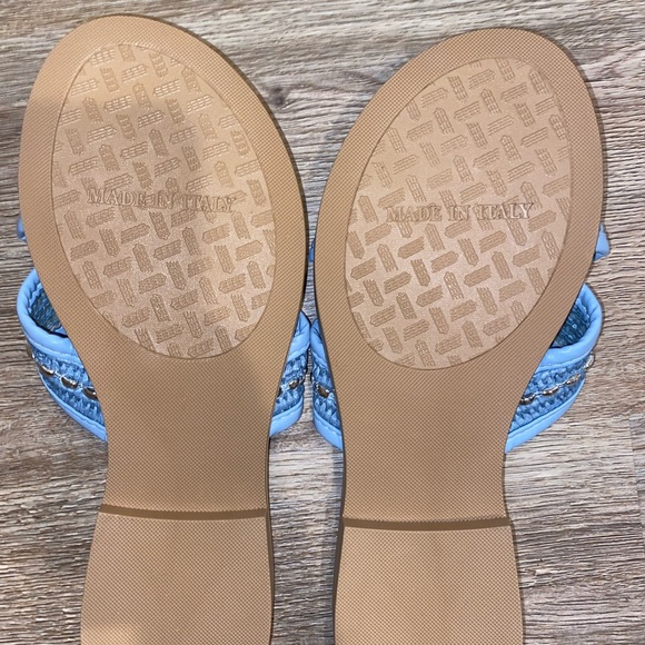 Toscanella Italy Blue Flats (NEVER WORN) - Picture 2 of 7